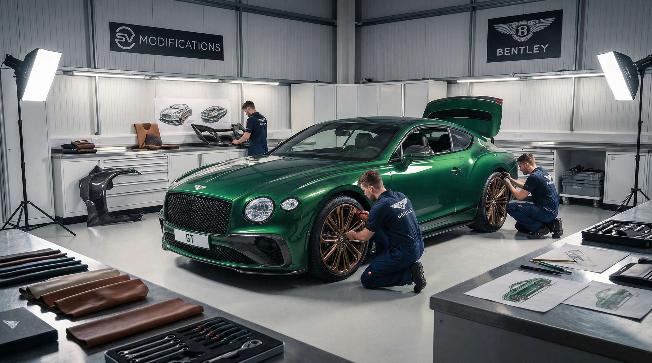 黄色仓库-宾利改装视频教程