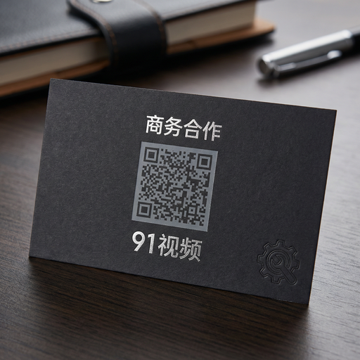 黄色仓库商务二维码